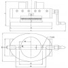 SCV/SP-100 Самоцентрирующие, прецизионные, станочные тиски, Wilton, 100 х 100 мм 11713EU